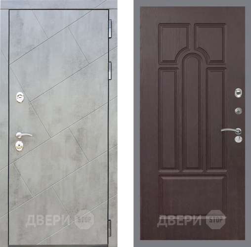 Входная металлическая Дверь Рекс (REX) 22 FL-58 Венге в Краснознаменске