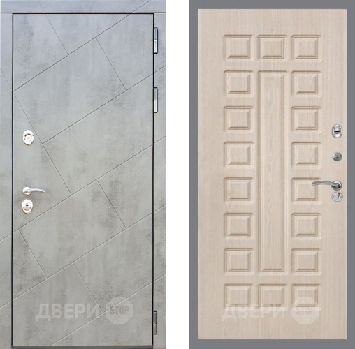 Входная металлическая Дверь Рекс (REX) 22 FL-183 Беленый дуб в Краснознаменске