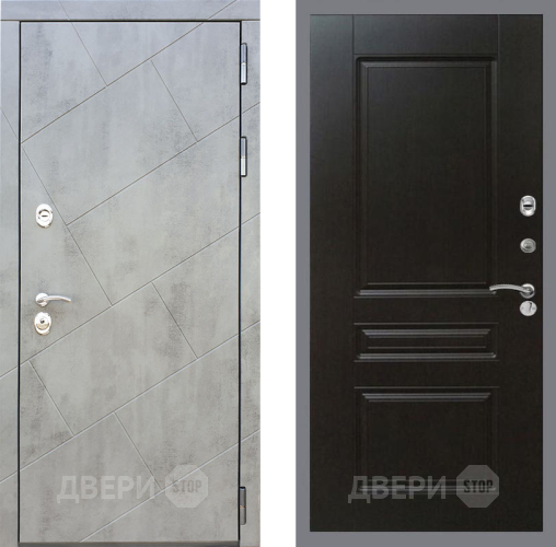 Входная металлическая Дверь Рекс (REX) 22 FL-243 Венге в Краснознаменске