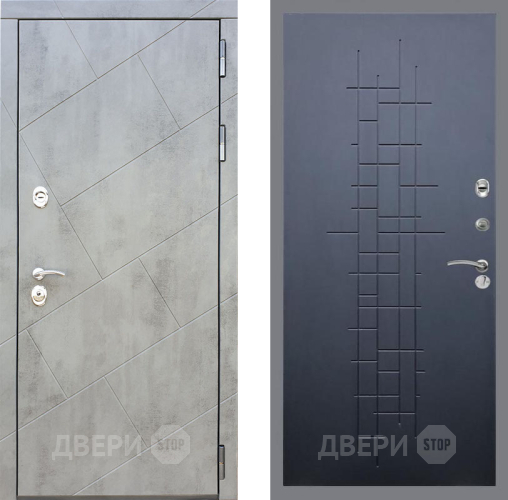 Входная металлическая Дверь Рекс (REX) 22 FL-289 Ясень черный в Краснознаменске