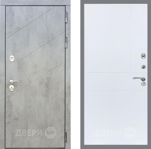 Входная металлическая Дверь Рекс (REX) 22 FL-290 Силк Сноу в Краснознаменске