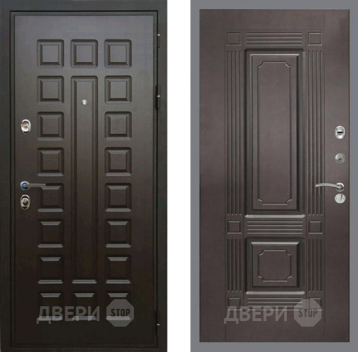 Входная металлическая Дверь Рекс (REX) Премиум 3к FL-2 Венге в Краснознаменске