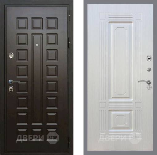 Входная металлическая Дверь Рекс (REX) Премиум 3к FL-2 Лиственница беж в Краснознаменске