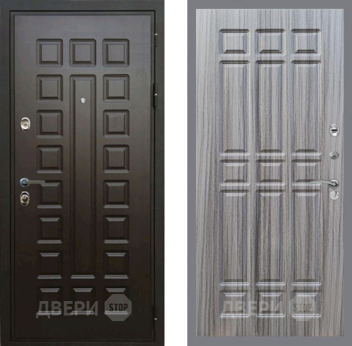 Входная металлическая Дверь Рекс (REX) Премиум 3к FL-33 Сандал грей в Краснознаменске