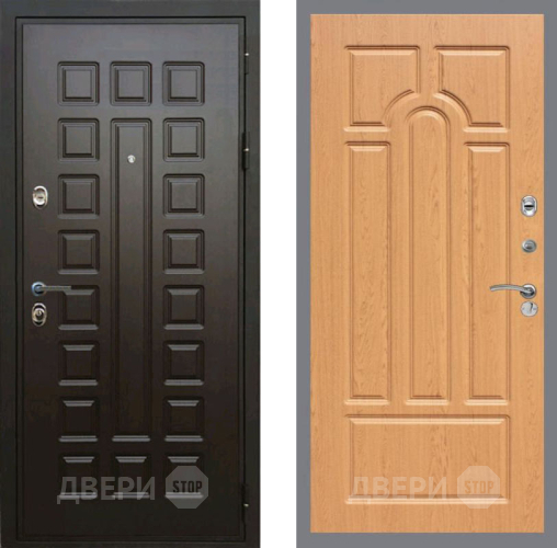 Входная металлическая Дверь Рекс (REX) Премиум 3к FL-58 Дуб в Краснознаменске