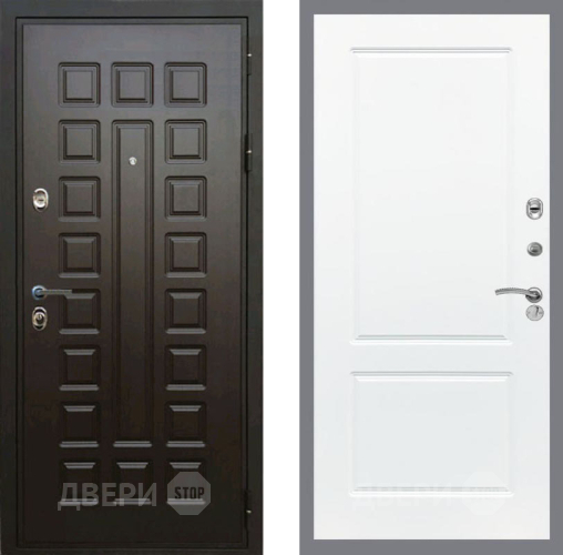 Входная металлическая Дверь Рекс (REX) Премиум 3к FL-117 Силк Сноу в Краснознаменске