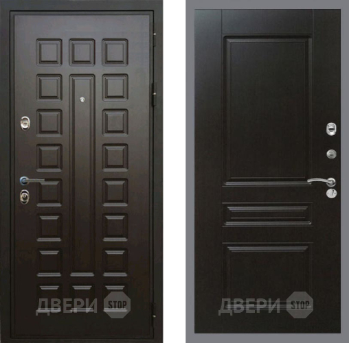 Входная металлическая Дверь Рекс (REX) Премиум 3к FL-243 Венге в Краснознаменске