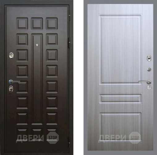 Входная металлическая Дверь Рекс (REX) Премиум 3к FL-243 Сандал белый в Краснознаменске