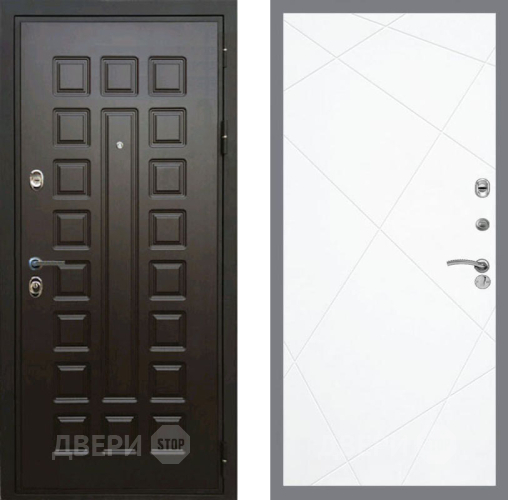 Дверь Рекс (REX) Премиум 3к FL-291 Силк Сноу в Краснознаменске
