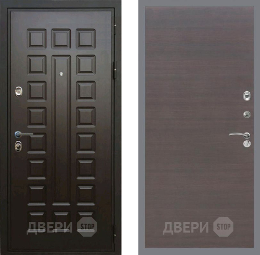 Дверь Рекс (REX) Премиум 3к GL венге поперечный в Краснознаменске