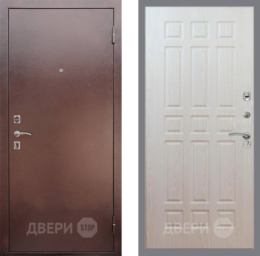 Входная металлическая Дверь Рекс (REX) 1 FL-33 Беленый дуб в Краснознаменске