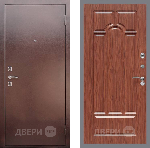 Дверь Рекс (REX) 1 FL-58 орех тисненый в Краснознаменске