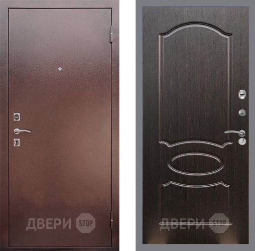 Входная металлическая Дверь Рекс (REX) 1 FL-128 Венге светлый в Краснознаменске