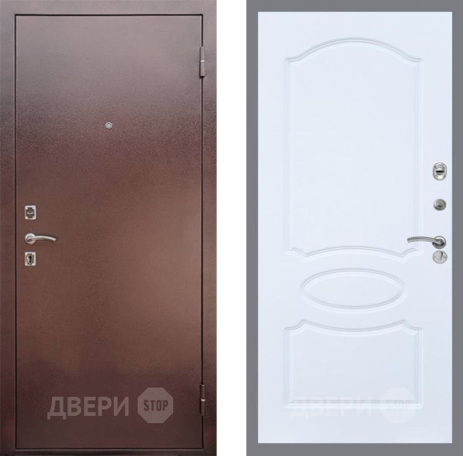 Входная металлическая Дверь Рекс (REX) 1 FL-128 Силк Сноу в Краснознаменске