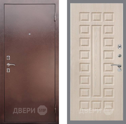 Входная металлическая Дверь Рекс (REX) 1 FL-183 Беленый дуб в Краснознаменске