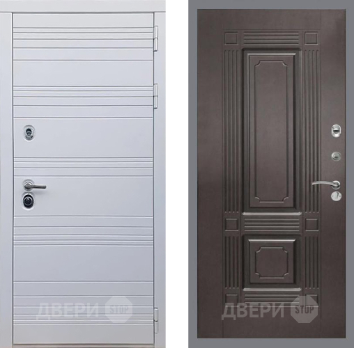 Входная металлическая Дверь Рекс (REX) 14 Силк Сноу FL-2 Венге в Краснознаменске