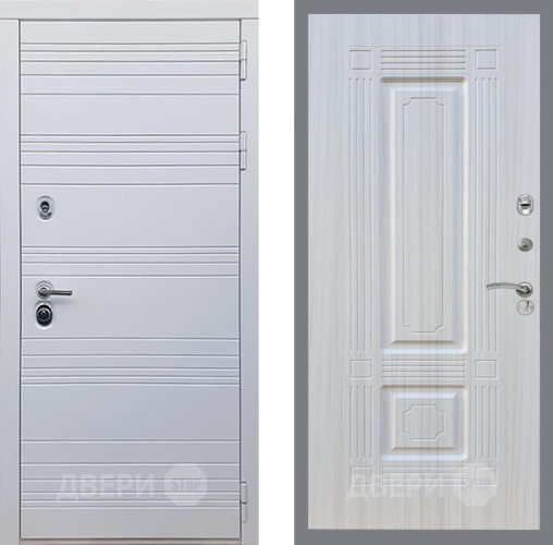 Дверь Рекс (REX) 14 Силк Сноу FL-2 Сандал белый в Краснознаменске