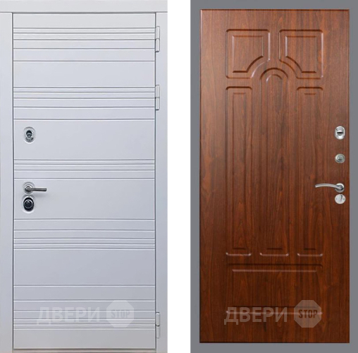 Входная металлическая Дверь Рекс (REX) 14 Силк Сноу FL-58 Морёная берёза в Краснознаменске