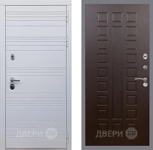 Входная металлическая Дверь Рекс (REX) 14 Силк Сноу FL-183 Венге в Краснознаменске