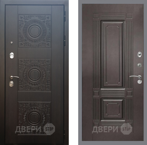 Входная металлическая Дверь Рекс (REX) 10 FL-2 Венге в Краснознаменске