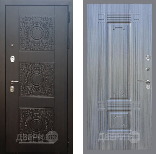 Входная металлическая Дверь Рекс (REX) 10 FL-2 Сандал грей в Краснознаменске