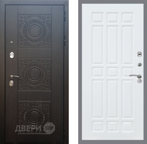 Входная металлическая Дверь Рекс (REX) 10 FL-33 Силк Сноу в Краснознаменске