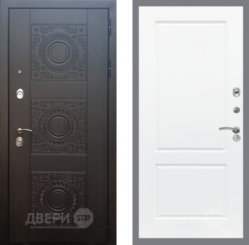 Входная металлическая Дверь Рекс (REX) 10 FL-117 Силк Сноу в Краснознаменске
