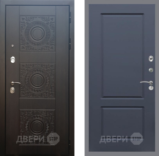 Входная металлическая Дверь Рекс (REX) 10 FL-117 Силк титан в Краснознаменске