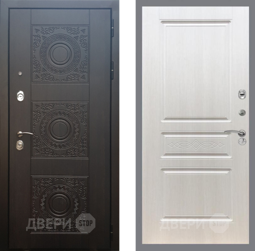 Входная металлическая Дверь Рекс (REX) 10 FL-243 Лиственница беж в Краснознаменске