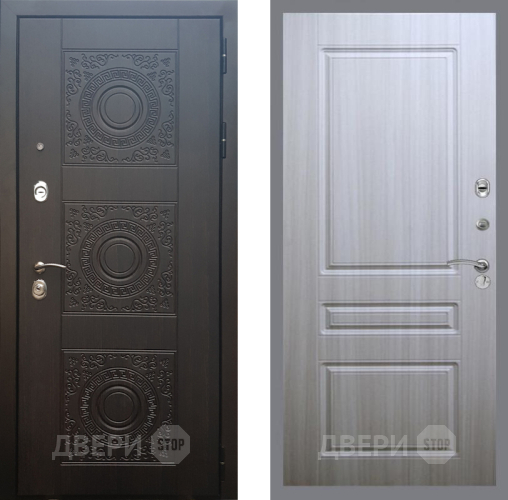 Входная металлическая Дверь Рекс (REX) 10 FL-243 Сандал белый в Краснознаменске