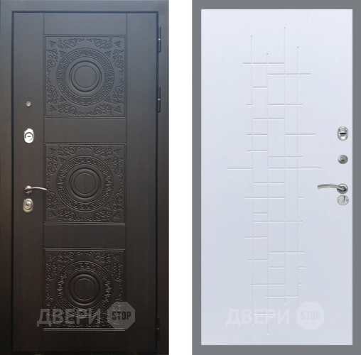 Входная металлическая Дверь Рекс (REX) 10 FL-289 Белый ясень в Краснознаменске