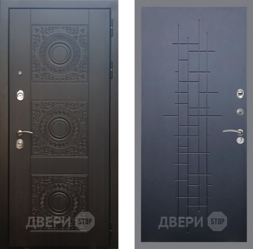 Входная металлическая Дверь Рекс (REX) 10 FL-289 Ясень черный в Краснознаменске