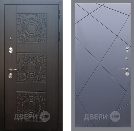 Входная металлическая Дверь Рекс (REX) 10 FL-291 Силк титан в Краснознаменске