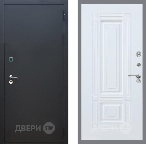Дверь Рекс (REX) 1A Черный Муар FL-2 Силк Сноу в Краснознаменске