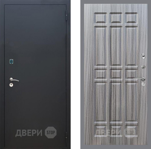 Дверь Рекс (REX) 1A Черный Муар FL-33 Сандал грей в Краснознаменске