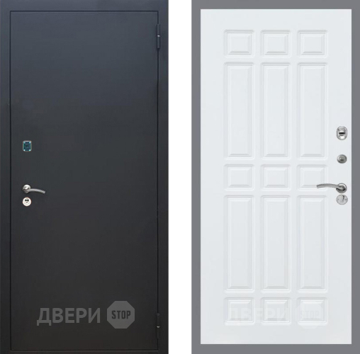 Дверь Рекс (REX) 1A Черный Муар FL-33 Силк Сноу в Краснознаменске