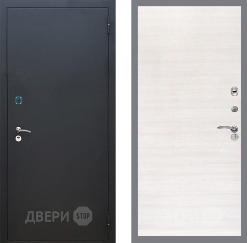 Входная металлическая Дверь Рекс (REX) 1A Черный Муар GL Акация в Краснознаменске
