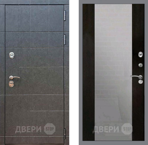 Входная металлическая Дверь Рекс (REX) 21 СБ-16 Зеркало Венге в Краснознаменске