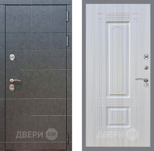 Входная металлическая Дверь Рекс (REX) 21 FL-2 Сандал белый в Краснознаменске