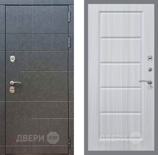 Входная металлическая Дверь Рекс (REX) 21 FL-39 Сандал белый в Краснознаменске