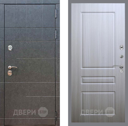 Входная металлическая Дверь Рекс (REX) 21 FL-243 Сандал белый в Краснознаменске