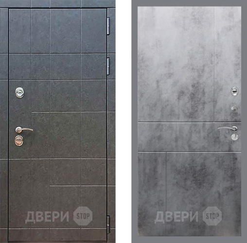 Входная металлическая Дверь Рекс (REX) 21 FL-290 Бетон темный в Краснознаменске