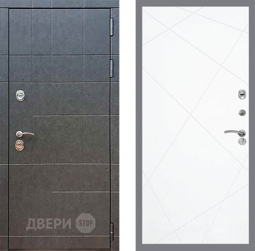 Входная металлическая Дверь Рекс (REX) 21 FL-291 Силк Сноу в Краснознаменске