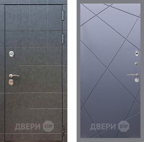 Входная металлическая Дверь Рекс (REX) 21 FL-291 Силк титан в Краснознаменске