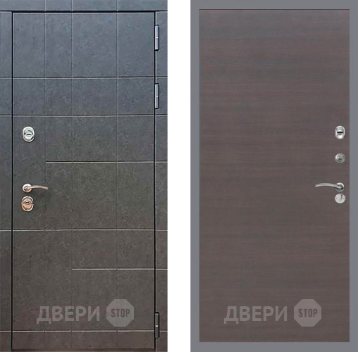 Входная металлическая Дверь Рекс (REX) 21 GL венге поперечный в Краснознаменске