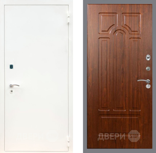 Дверь Рекс (REX) 1А Белая шагрень FL-58 Морёная берёза в Краснознаменске