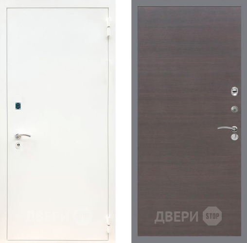 Дверь Рекс (REX) 1А Белая шагрень GL венге поперечный в Краснознаменске