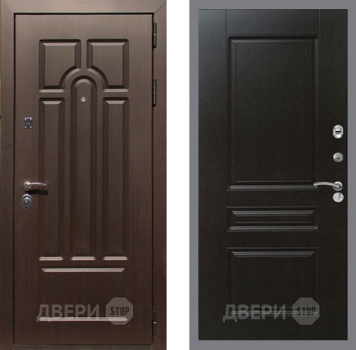 Дверь Рекс (REX) Эврика FL-243 Венге в Краснознаменске