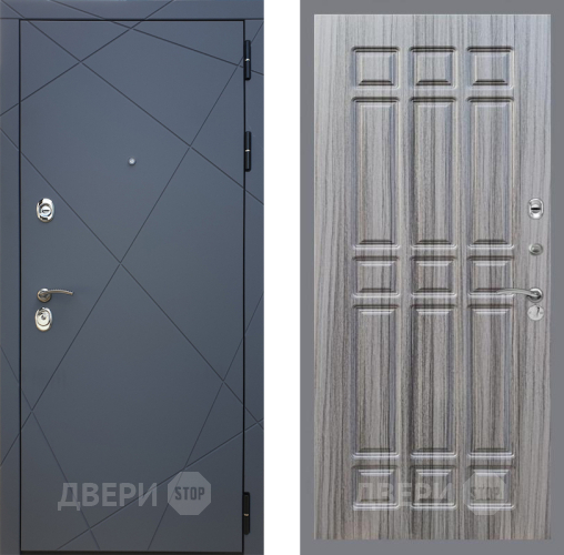Входная металлическая Дверь Рекс (REX) 13 Силк Титан FL-33 Сандал грей в Краснознаменске