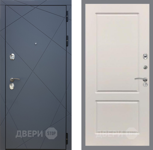 Входная металлическая Дверь Рекс (REX) 13 Силк Титан FL-117 Шампань в Краснознаменске